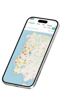 Mapa de Operadores Licenciados (SILOGR/APA)